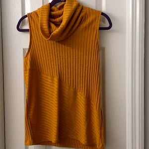 Turtleneck, sleeveless